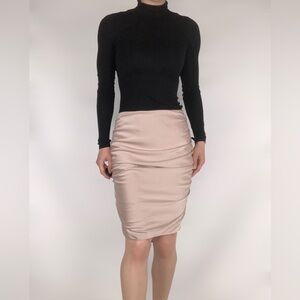 AS by DF‎ Ruched Mini Bodycon Skirt